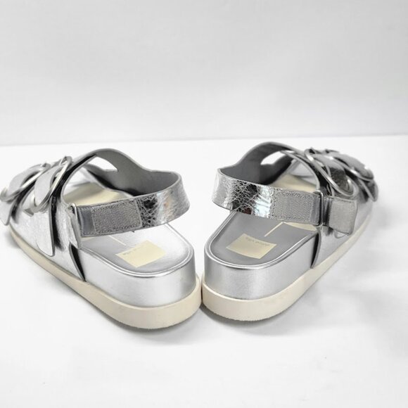 DOLCE VITA silver starla sandal Sz 9 NEW - Picture 4 of 8
